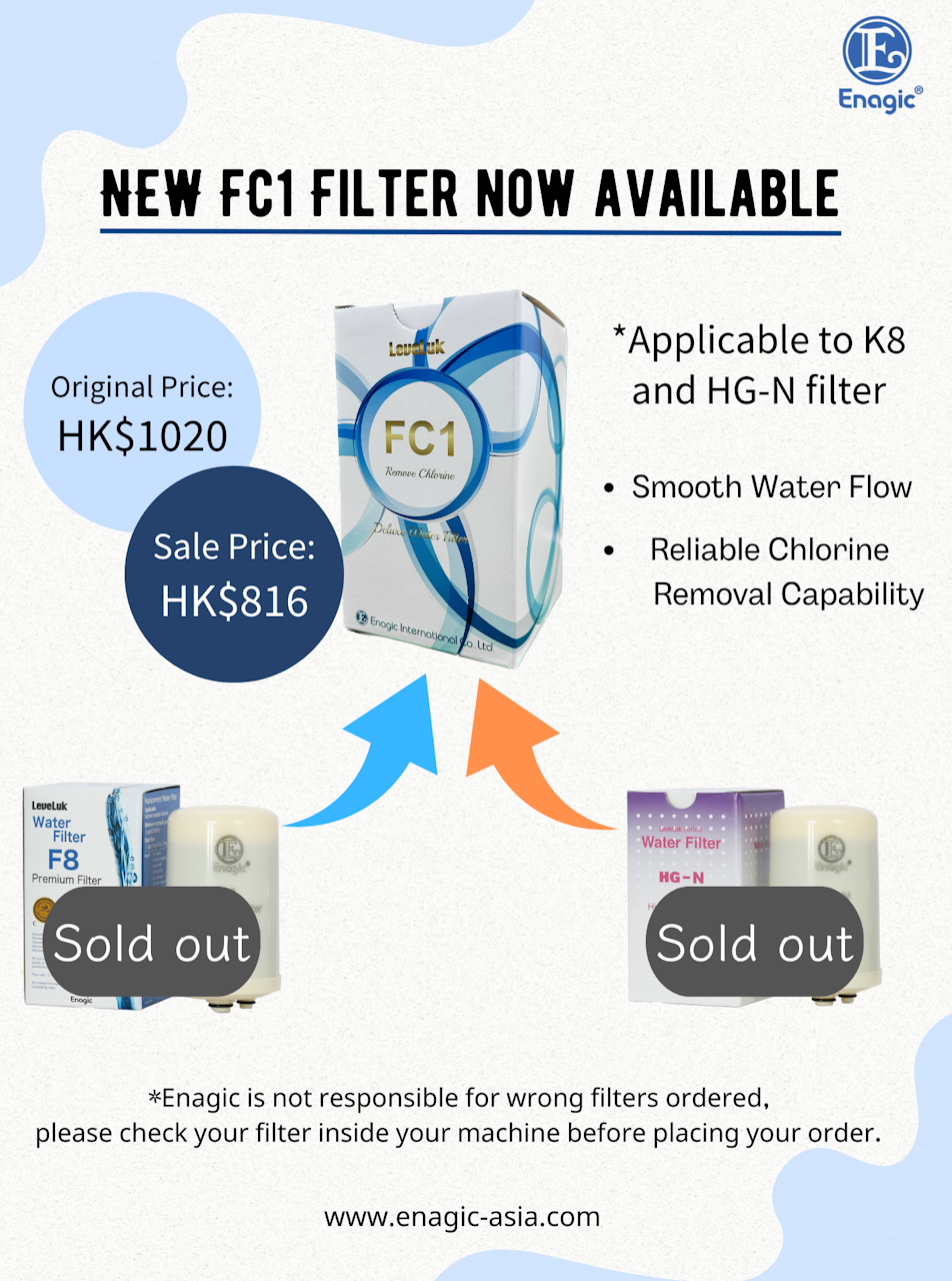 NEW FC1 FILTER NOW AVAILABLE Enagic Kangen Water